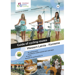 Cycle routes in Kurzeme (booklet) in GERMAN
