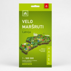 Cycling Map Latvia